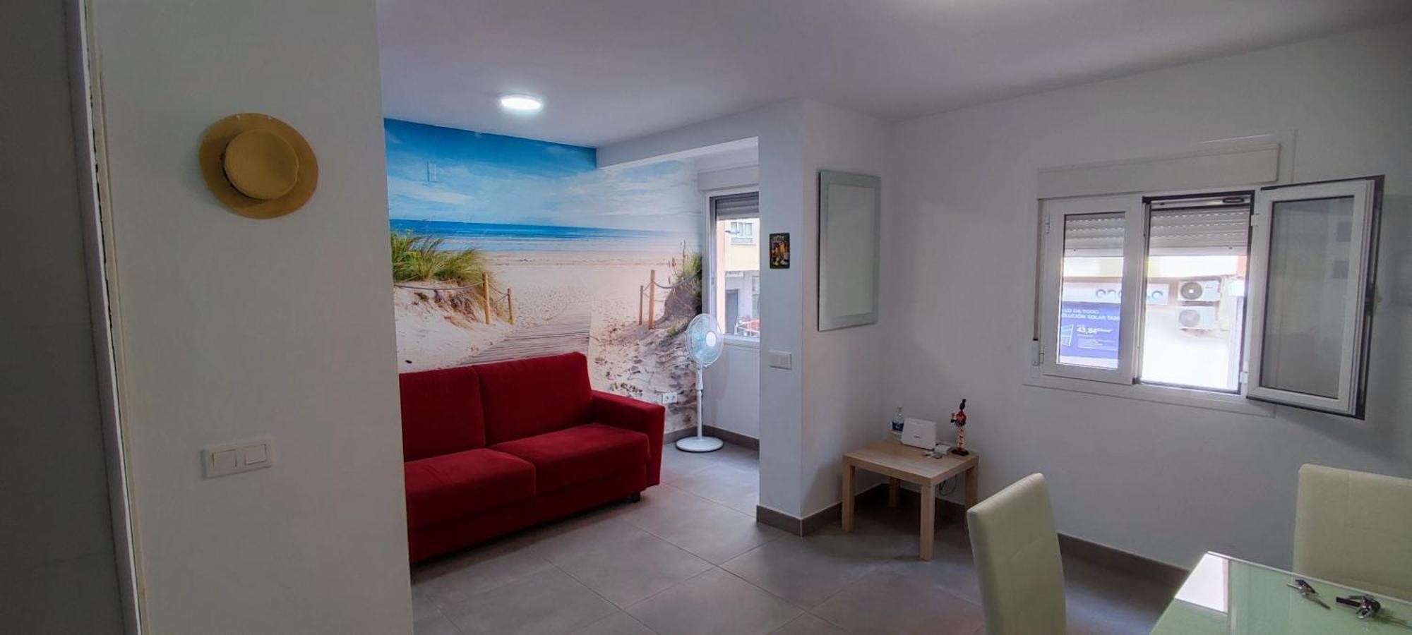El Rinconcito Cubano En La Playa Apartman Almería Kültér fotó